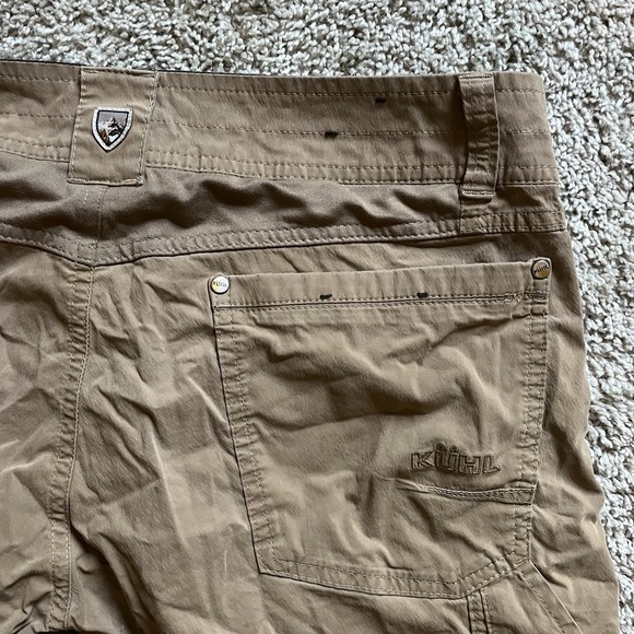 KUHL Men's Cargo Technical Hiking Pants 34x30 Stretch Ventilated Brown Outdoor - Picture 10 of 12